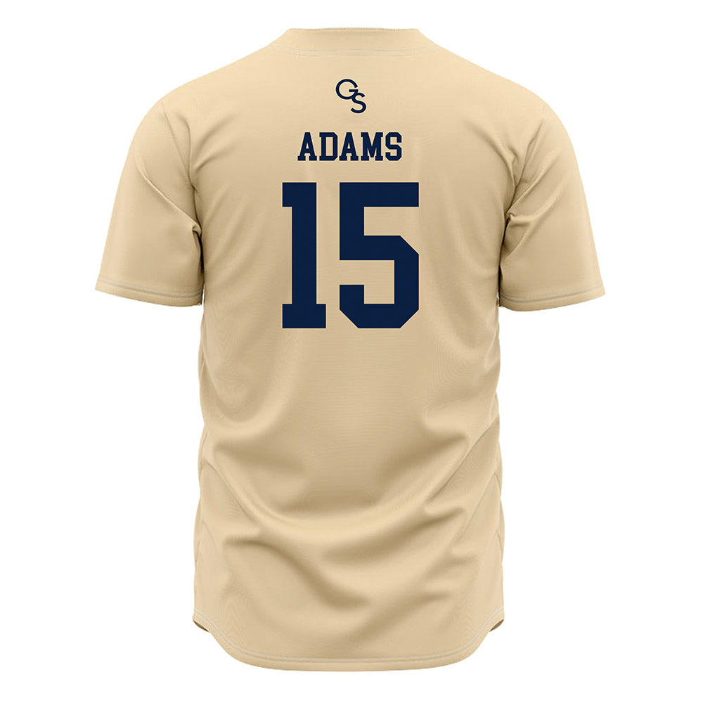 Georgia Southern - NCAA Baseball : Dixon Adams - Cream Jersey-1