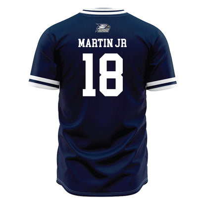 Georgia Southern - NCAA Baseball : Jevarra Martin Jr - Navy Jersey-1