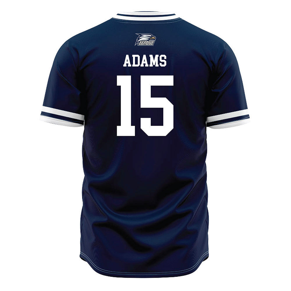 Georgia Southern - NCAA Baseball : Dixon Adams - Navy Jersey-1