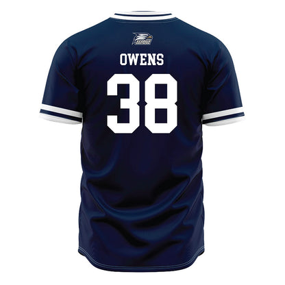 Georgia Southern - NCAA Baseball : Brady Owens - Navy Jersey-1