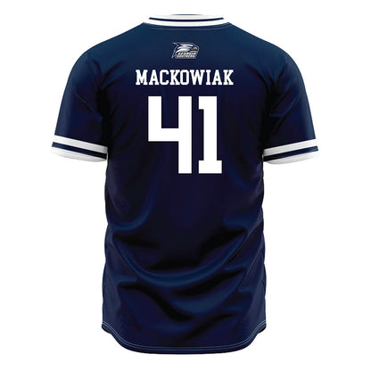 Georgia Southern - NCAA Baseball : Garrett Mackowiak - Navy Jersey-1