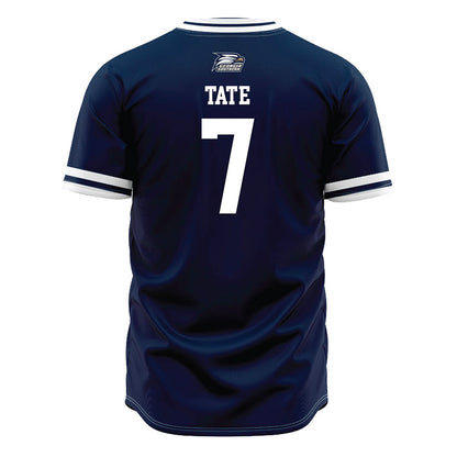 Georgia Southern - NCAA Baseball : Josh Tate - Navy Jersey-1