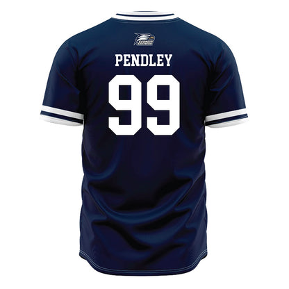Georgia Southern - NCAA Baseball : Brady Pendley - Navy Jersey-1