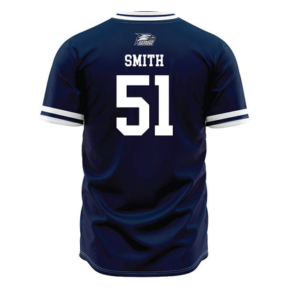 Georgia Southern - NCAA Baseball : Gaven Smith - Navy Jersey-1