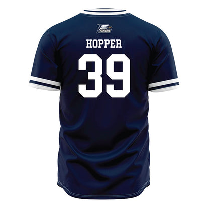 Georgia Southern - NCAA Baseball : Canon Hopper - Navy Jersey-1