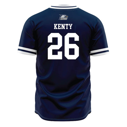 Georgia Southern - NCAA Baseball : Jansen Kenty - Navy Jersey-1
