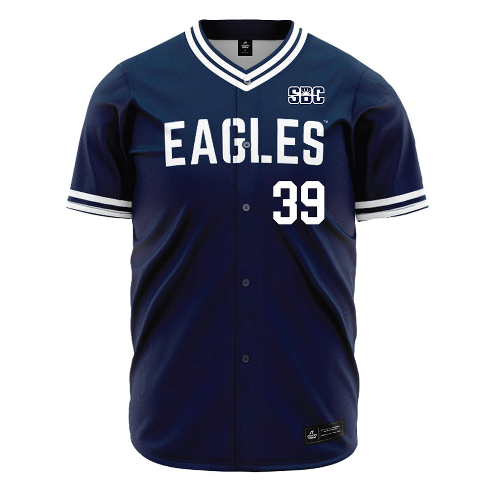Georgia Southern - NCAA Baseball : Canon Hopper - Navy Jersey-0