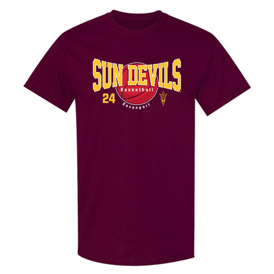 Arizona State - NCAA Women's Basketball : Deborah Davenport - Classic Fashion Shersey T-Shirt-0