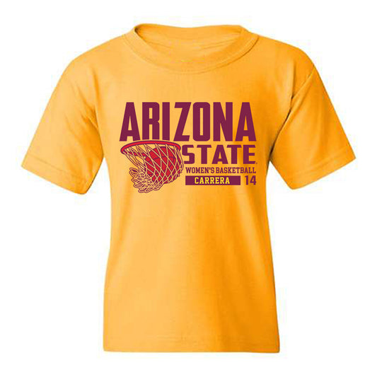 Arizona State - NCAA Women's Basketball : Heloisa Carrera - Classic Fashion Shersey Youth T-Shirt-0