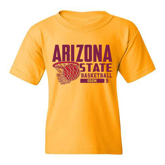 Arizona State - NCAA Men's Basketball : Moe Odum - Classic Fashion Shersey Youth T-Shirt-0