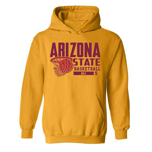 Arizona State - NCAA Men's Basketball : Amier Ali - Classic Fashion Shersey Hooded Sweatshirt