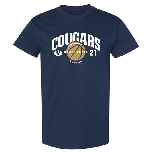 BYU - NCAA Women's Basketball : Heather Hamson - T-Shirt-0