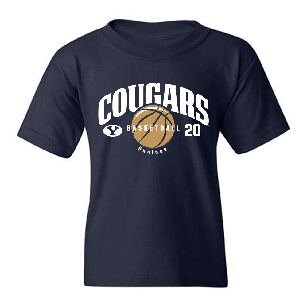 BYU - NCAA Women's Basketball : Braeden Gunlock - Youth T-Shirt-0