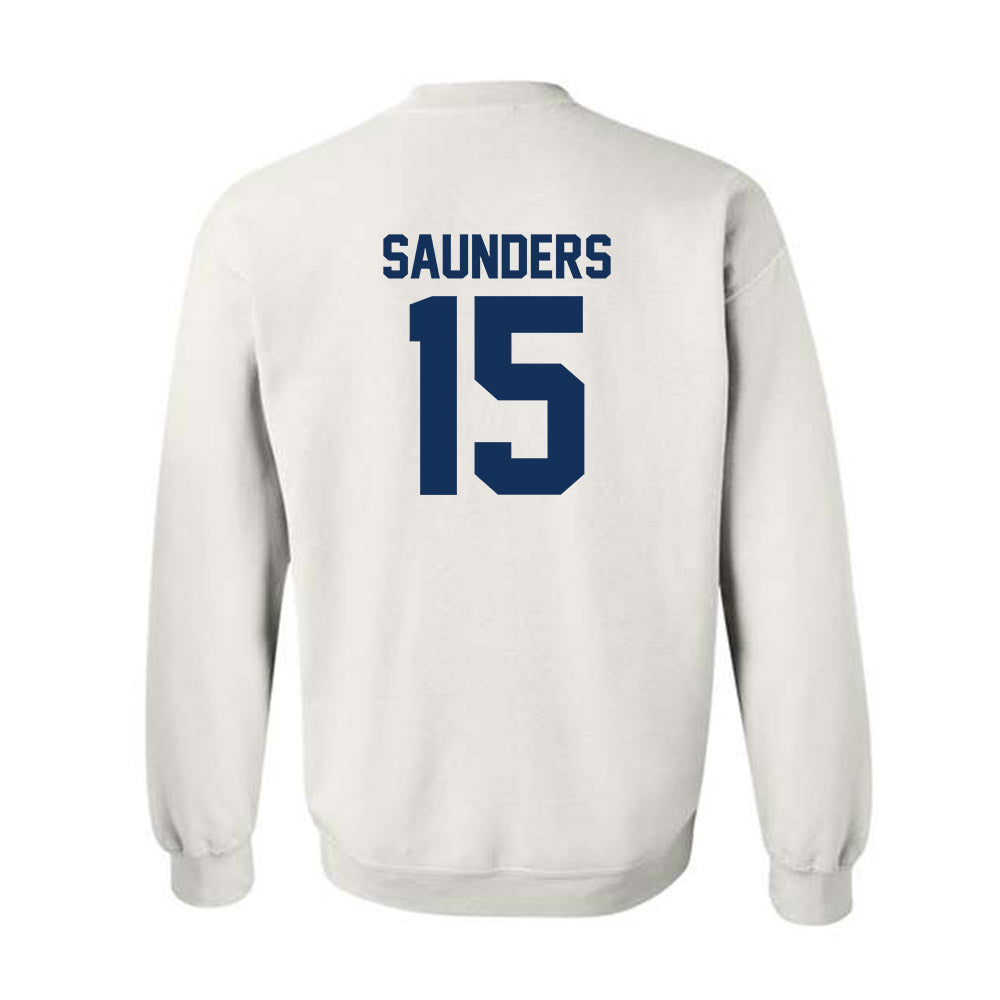 BYU - NCAA Men's Basketball : Richie Saunders - Crewneck Sweatshirt-1