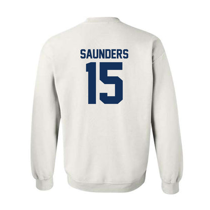 BYU - NCAA Men's Basketball : Richie Saunders - Crewneck Sweatshirt-1