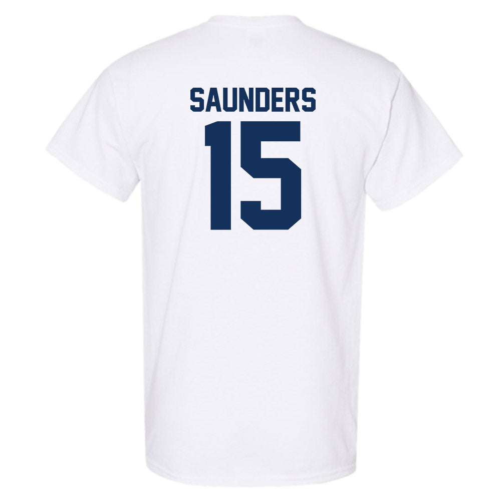 BYU - NCAA Men's Basketball : Richie Saunders - T-Shirt-1
