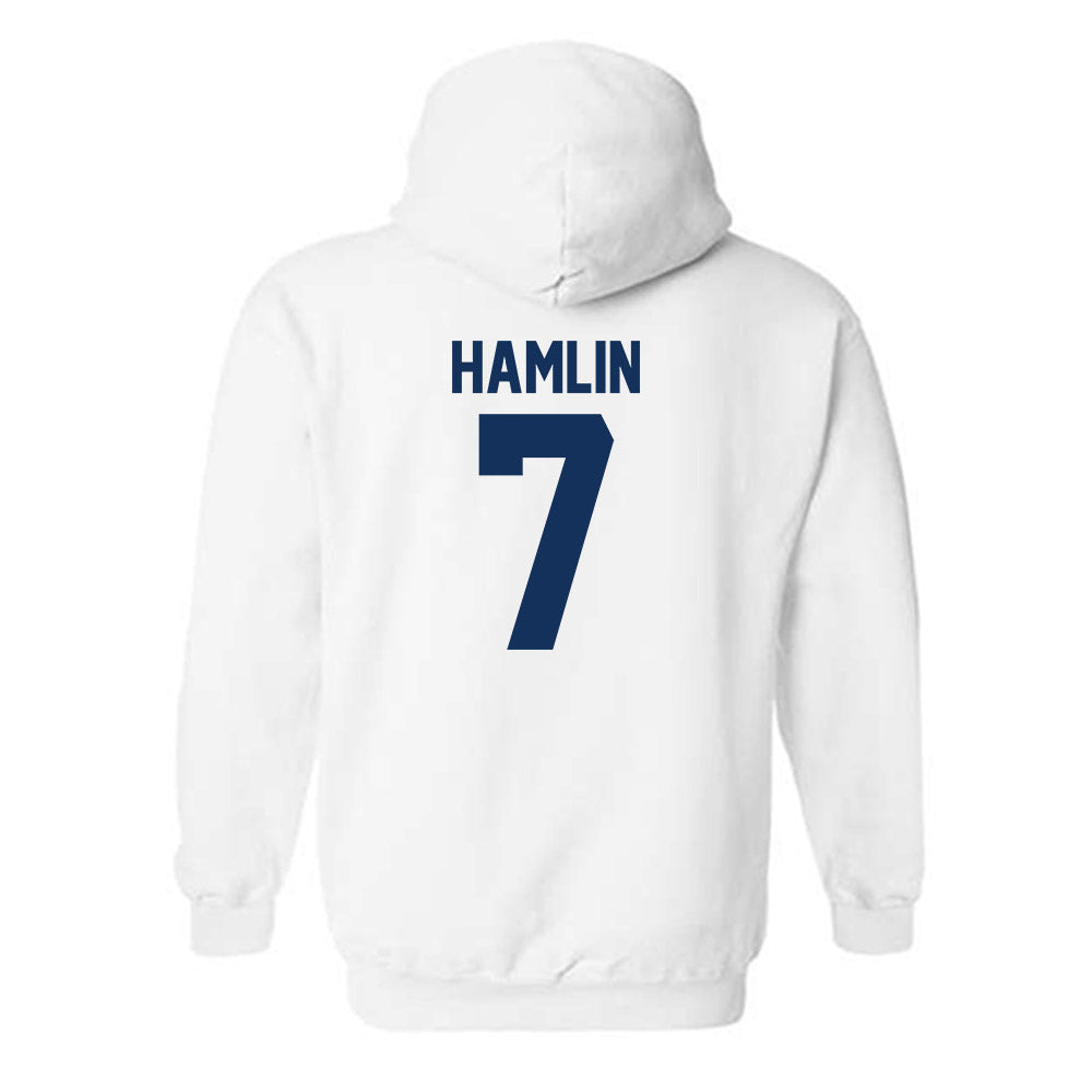 BYU - NCAA Women's Basketball : Olivia Hamlin - Hooded Sweatshirt-1