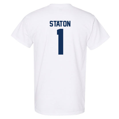 BYU - NCAA Men's Basketball : Xavion Staton - T-Shirt-1