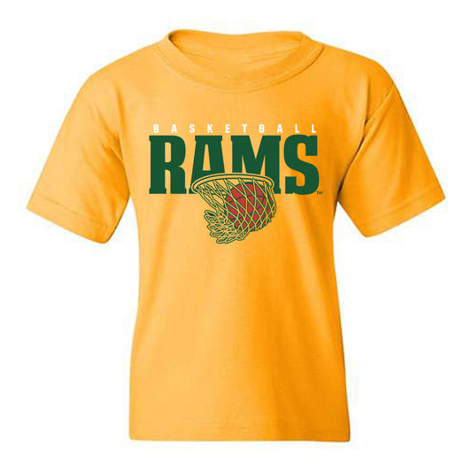 Colorado State - NCAA Men's Basketball : Jaden Steppe - Youth T-Shirt-0