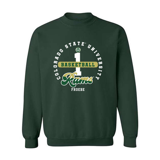 Colorado State - NCAA Women's Basketball : Kloe Froebe - Crewneck Sweatshirt-0
