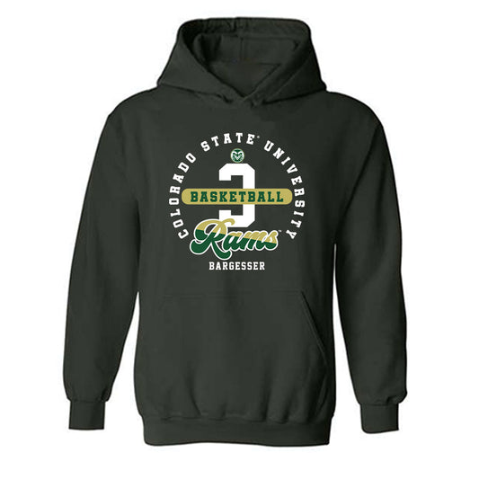 Colorado State - NCAA Women's Basketball : Lexus Bargesser - Hooded Sweatshirt-0