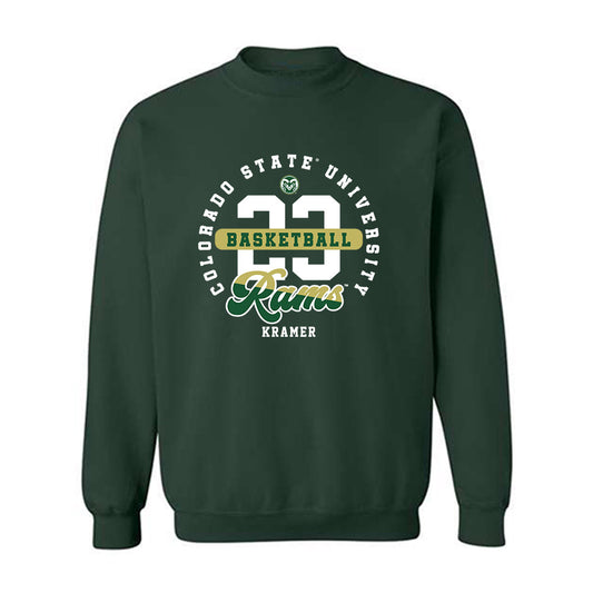 Colorado State - NCAA Women's Basketball : Caitlin Kramer - Crewneck Sweatshirt-0