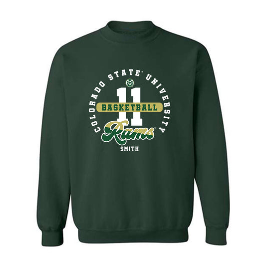 Colorado State - NCAA Women's Basketball : Gianna Smith - Crewneck Sweatshirt-0