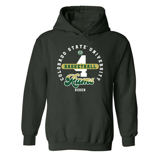 Colorado State - NCAA Women's Basketball : Allie Roden - Hooded Sweatshirt-0