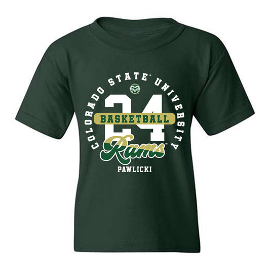Colorado State - NCAA Women's Basketball : Olivia Pawlicki - Youth T-Shirt-0