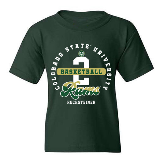 Colorado State - NCAA Men's Basketball : Brandon Rechsteiner - Youth T-Shirt-0