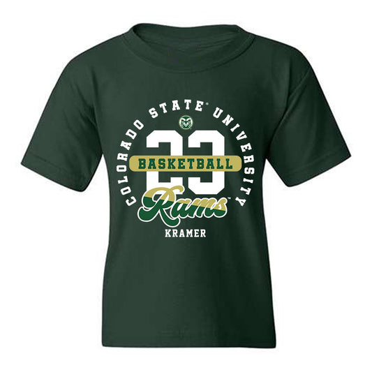 Colorado State - NCAA Women's Basketball : Caitlin Kramer - Youth T-Shirt-0