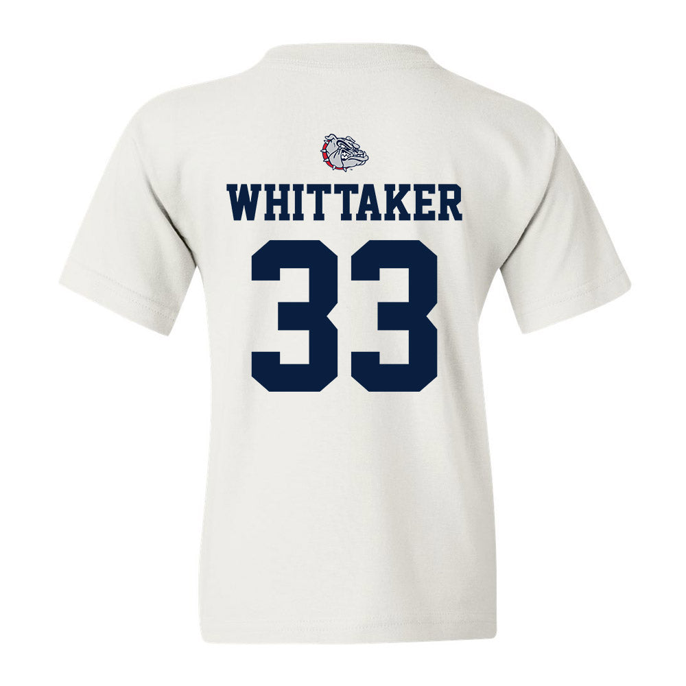 Gonzaga - NCAA Women's Basketball : Lauren Whittaker - Youth T-Shirt Sports Shersey