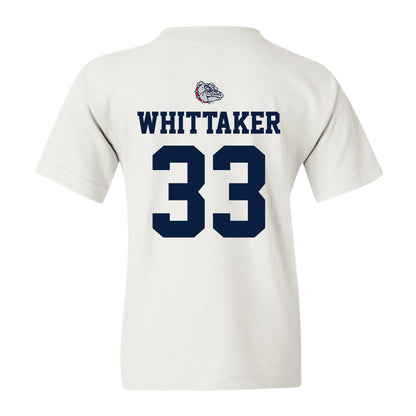 Gonzaga - NCAA Women's Basketball : Lauren Whittaker - Youth T-Shirt Sports Shersey