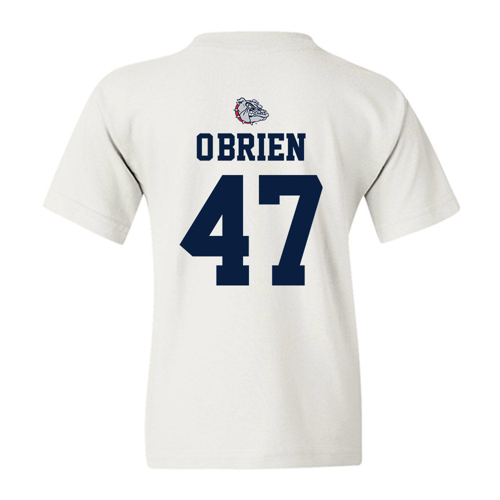 Gonzaga - NCAA Baseball : Finbar O'Brien - Sports Shersey Youth T-Shirt-1