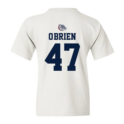 Gonzaga - NCAA Baseball : Finbar O'Brien - Sports Shersey Youth T-Shirt-1