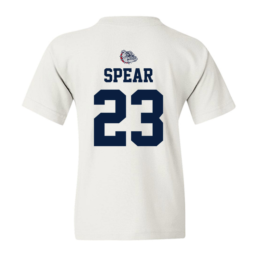 Gonzaga - NCAA Baseball : Kevin Spear - Sports Shersey Youth T-Shirt-1