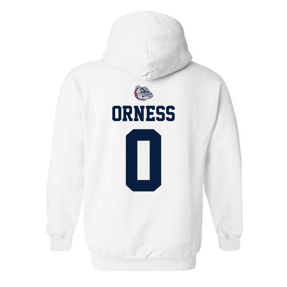 Gonzaga - NCAA Men's Basketball : Cade Orness - Sports Shersey Hooded Sweatshirt-1