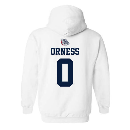 Gonzaga - NCAA Men's Basketball : Cade Orness - Sports Shersey Hooded Sweatshirt-1