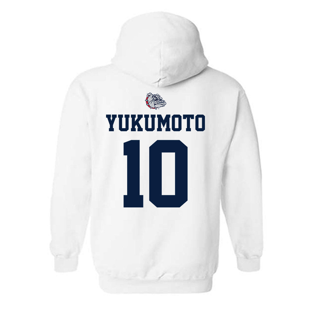 Gonzaga - NCAA Baseball : Ty Yukumoto - Sports Shersey Hooded Sweatshirt