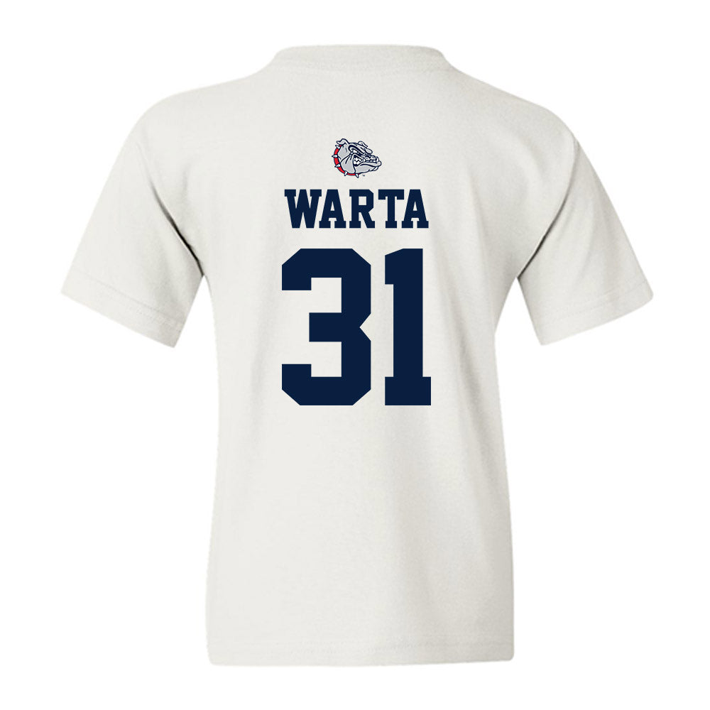 Gonzaga - NCAA Women's Soccer : Emelia Warta - Sports Shersey Youth T-Shirt-1