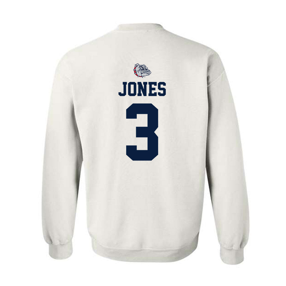 Gonzaga - NCAA Women's Soccer : Kylie Jones - Sports Shersey Crewneck Sweatshirt-1