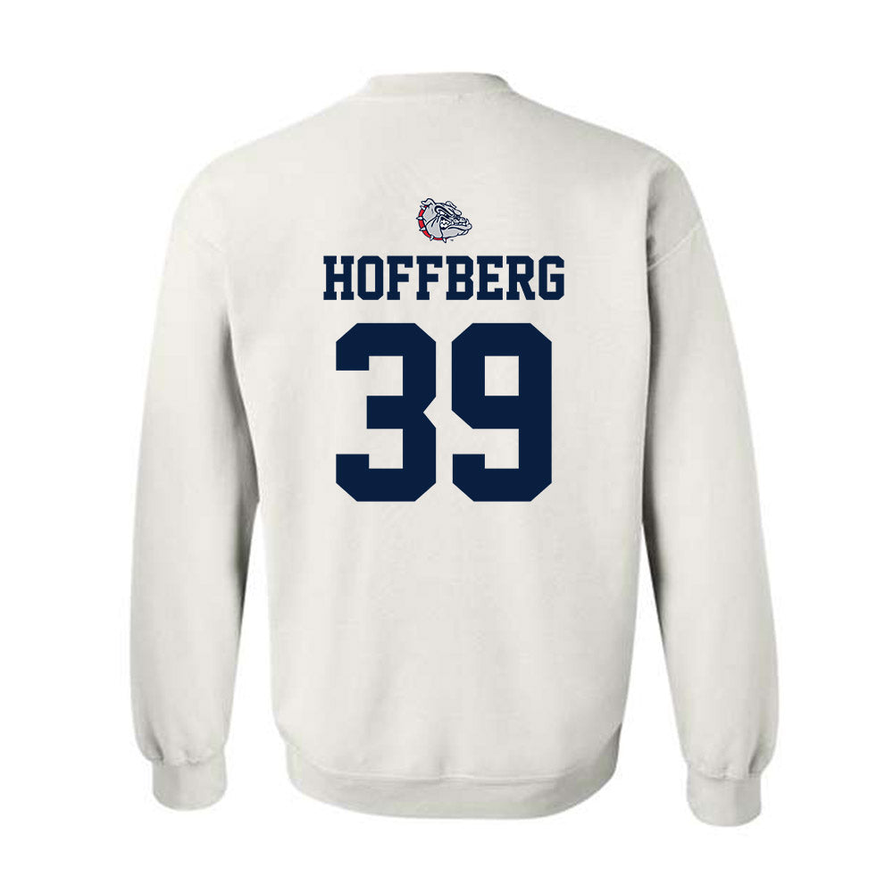 Gonzaga - NCAA Baseball : Erik Hoffberg - Sports Shersey Crewneck Sweatshirt-1