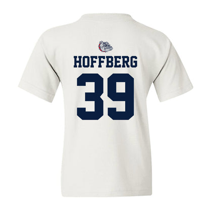 Gonzaga - NCAA Baseball : Erik Hoffberg - Sports Shersey Youth T-Shirt-1