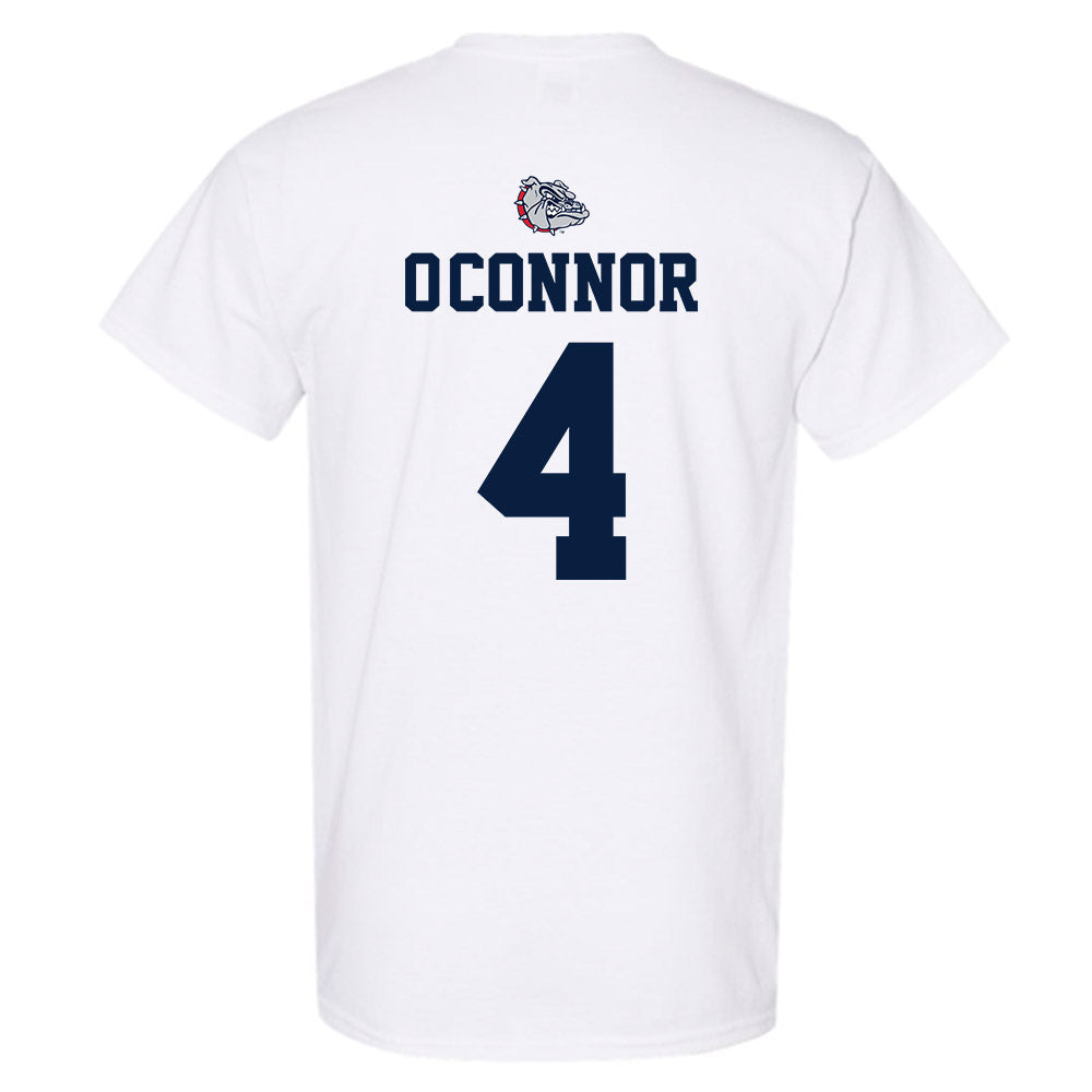 Gonzaga - NCAA Women's Basketball : Claire O'Connor - Sports Shersey T-Shirt-1