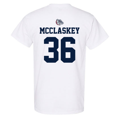 Gonzaga - NCAA Baseball : Mickey Mcclaskey - Sports Shersey T-Shirt-1