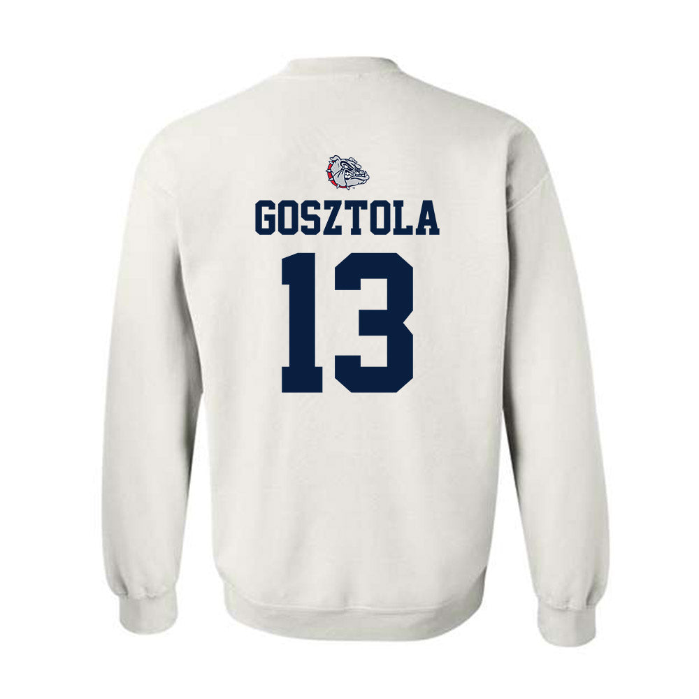 Gonzaga - NCAA Baseball : Miles Gosztola - Sports Shersey Crewneck Sweatshirt-1