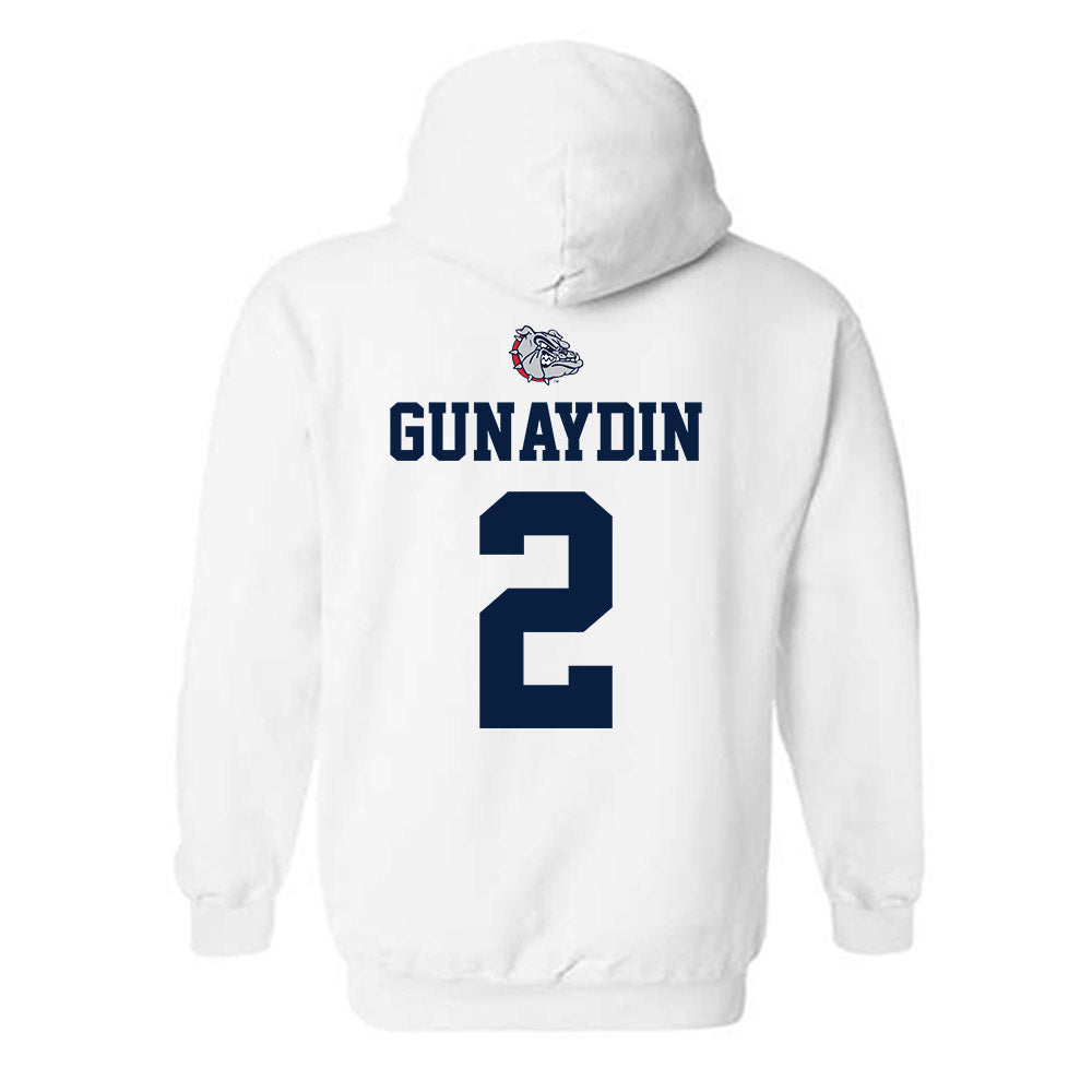 Gonzaga - NCAA Women's Basketball : Vera Gunaydin - Sports Shersey Hooded Sweatshirt-1