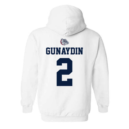 Gonzaga - NCAA Women's Basketball : Vera Gunaydin - Sports Shersey Hooded Sweatshirt-1