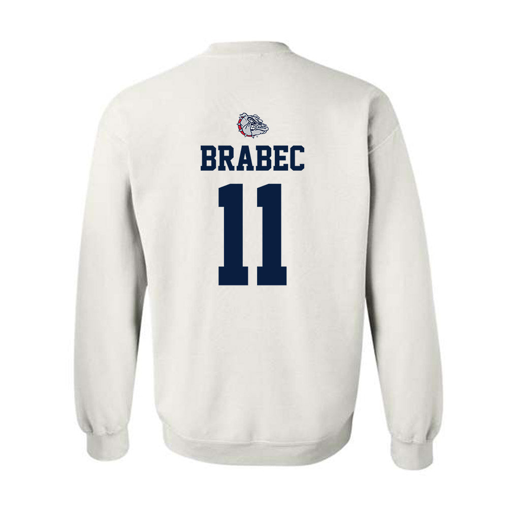 Gonzaga - NCAA Baseball : Gabriel Brabec - Sports Shersey Crewneck Sweatshirt-1