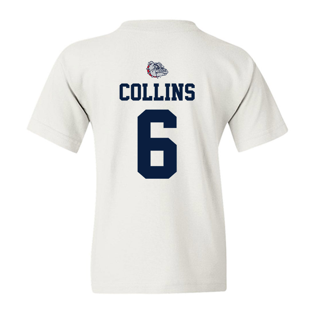 Gonzaga - NCAA Women's Soccer : Willow Collins - Sports Shersey Youth T-Shirt-1